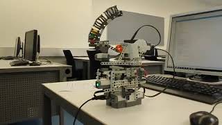 Lego Mindstorms shooting robot