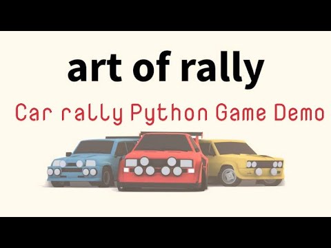 Car Rally Demo | Python turtle game development|