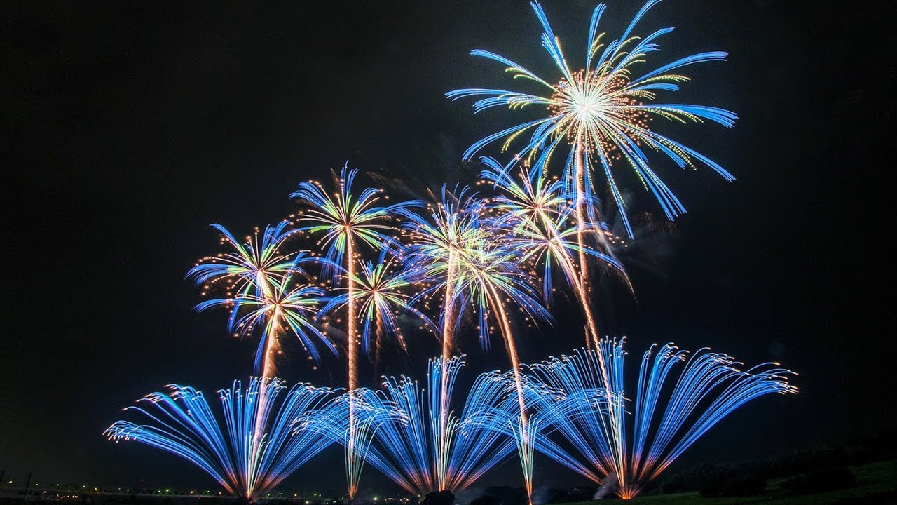 4k 常総きぬ川花火大会 18 ハイライト Joso Kinugawa Fireworks 18 Highlights Shot On Samsung Nx1 Youtube