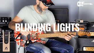 The Weeknd - Blinding Lights - Metal Guitar Cover by Kfir Ochaion - Apogee JamX Resimi