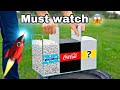 Cocacola roket with mentos and baking soda experiment   itansh vlogs