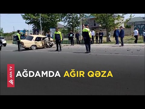 İki minik maşını toqquşdu, ölən və xəsarət alan var - APA TV