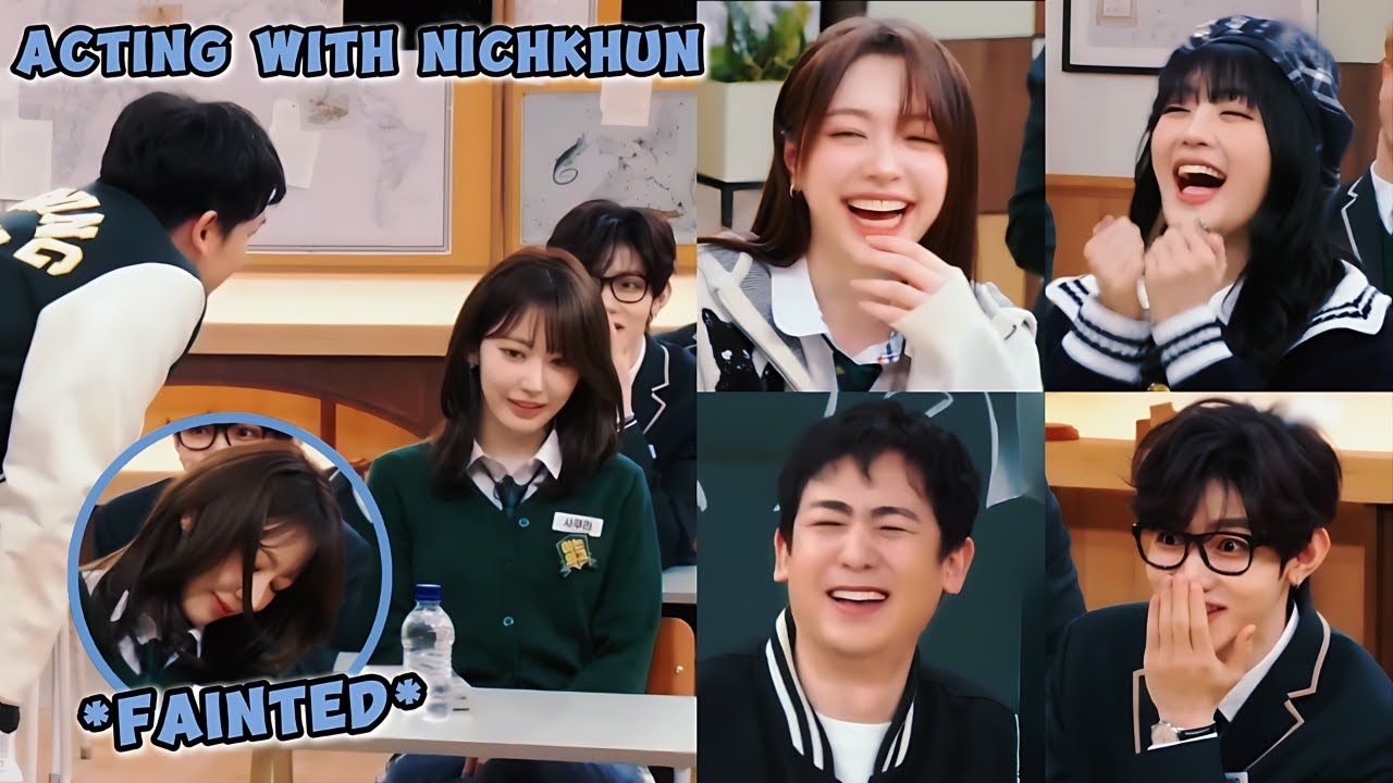 SAKURA makes the idols laugh when she tries ACTING AGAIN!(ft. NICHKHUN, ZHANG HAO, CHANELLE, MINNIE)