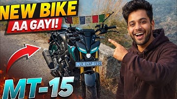 Finally MT-15 Aa Gayi 🔥 | New Bike Vlog#NewBike#MT15#YamahaMT15#BikeVlog#