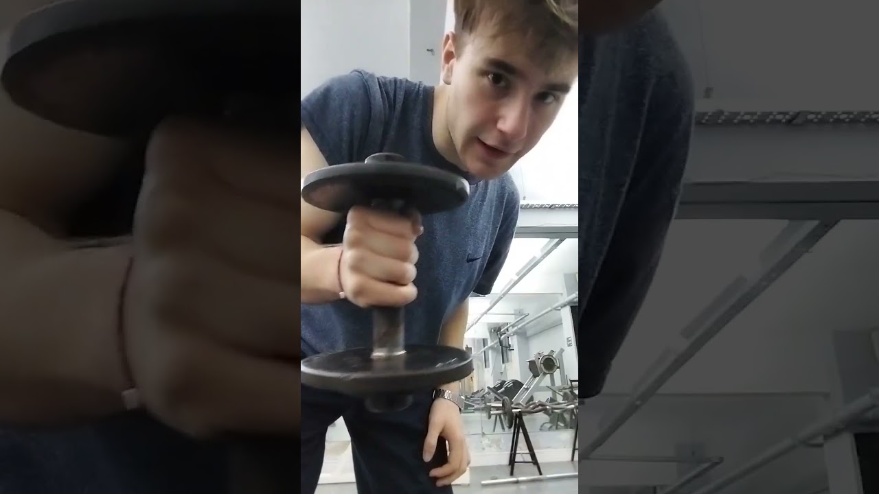 Cuánto puedo levantar en bicep #viral #humor #viralvideo