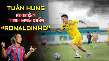 Tuấn Hưng ghi bàn kiểu Ronaldinho đầy tinh quái khiến đối thủ ngỡ ngàng | Nhịp đập iPhủi