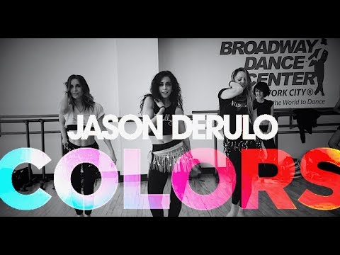 COLORS - JASON DERULO | Broadway Dance Center: Bellydance Fusion | @Jbellyburn Janelle Issis