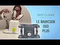 Le robot cuiseur babycook duo plus beaba  berceau magique