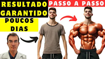 Quais são os exercícios para ganhar peso?