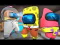 Sandy, Patrick and SpongeBOB - Distraction Dance - Among Us 360
