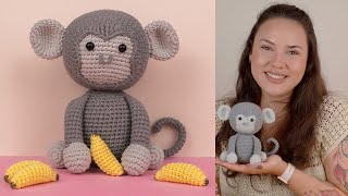 Como Fazer Macaco De Amigurumi - Parte 1 Ateliê Jéssica Brandão 