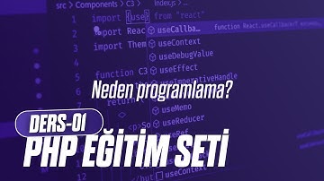 01- Php Dersleri - Neden Programlama? Php Eğitim Videoları Seti Serisi