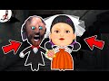 Squid Game Doll Wedding vs Granny ► funny horror animation granny (moments)