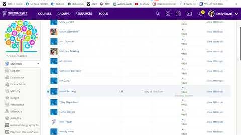 Schoology:  Students Responding with Audio File in Test/Quiz