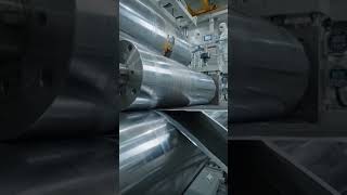 Inside Tesla's High-Speed Cell Assembly Line 🏭 #manufacturing #trending #viral #shorts #howitsmade