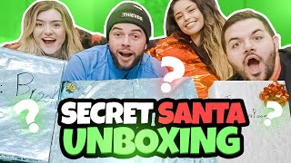 Unboxing the Best Secret Santa Gifts ft. CouRage, Valkyrae, Nadeshot, BrookeAB