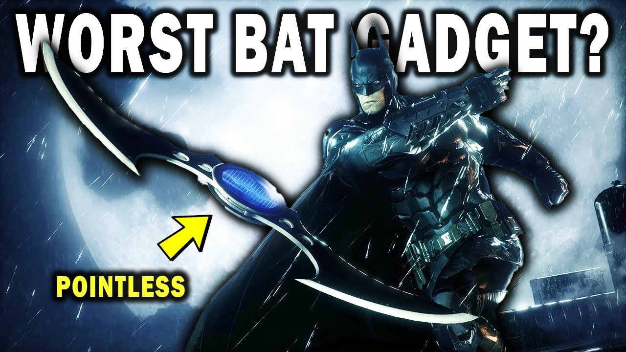 Ranking Batman Arkham Gadgets Based on how USELESS THEY ARE!
