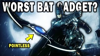 Ranking Batman Arkham Gadgets Based on how USELESS THEY ARE!
