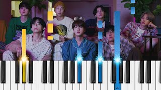 BTS (방탄소년단) - Life Goes On - Piano Tutorial screenshot 4