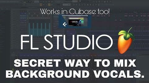HOW TO MIX BACKGROUND VOCALS / HARMONIES IN FL STUDIO AND CUBASE #MixingVocals #Vocals