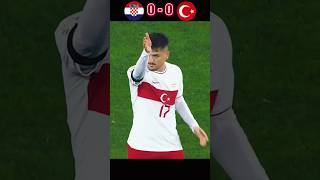 CROATIA vs TURKEY EUROPEAN QUALIFIERS 2024.#highlights#football#shorts