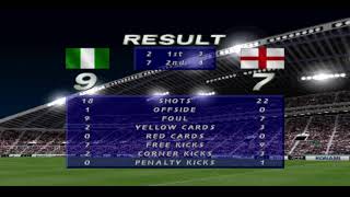 ISS Pro Evolution : Nigeria vs England - What a free kick from David Beckham ! screenshot 2