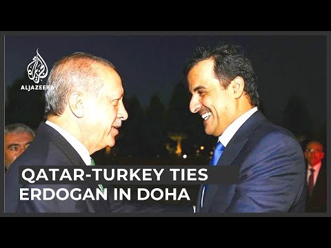 Turkey's Erdogan meets Qatar's emir to discuss regional issues