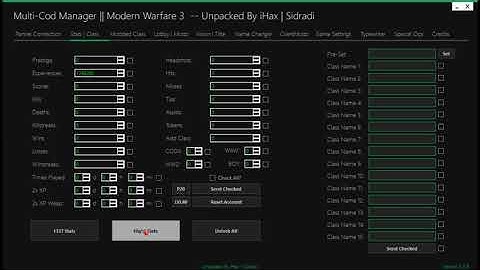 ✦MW3✦ xGod Modzz Unpacked Multi Cod Manager RTM Tool ✦DOWNLOAD + SHOWCASE✦