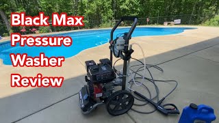 Black Max pressure washer review after 2 years. Black Max 3100 PSI 2.5 gpm pressure washer.