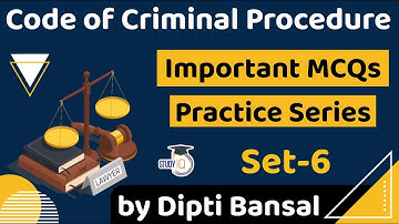 Code of Criminal Procedure - Important MCQ Practice Series Set-6 for Haryana Judicial Services Exam