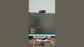 Keylogger On Python!#Trishanu