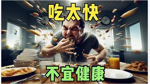 吃饭速度太快，对身体健康有危害吗？应该吃多久？