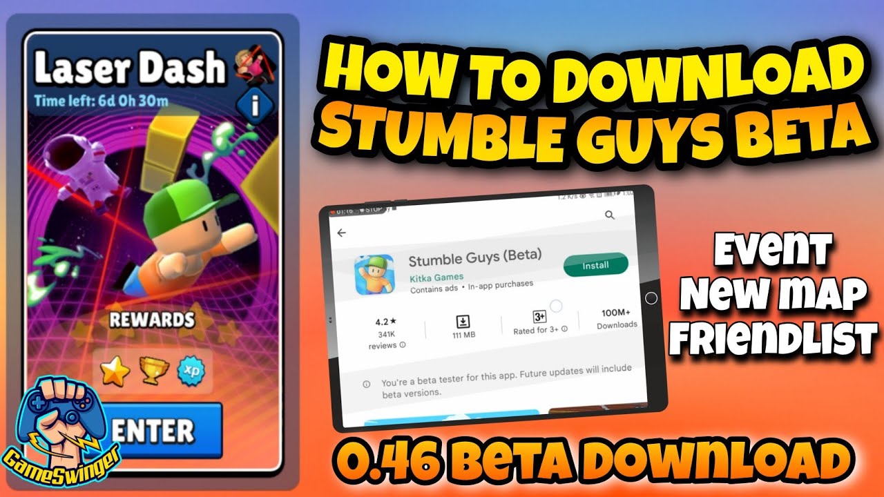 How to download Stumble guys 0.40 beta, stumble guys 0.40 beta download  link