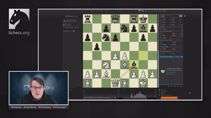 Arena Chess Graphical User Interface. The game board show