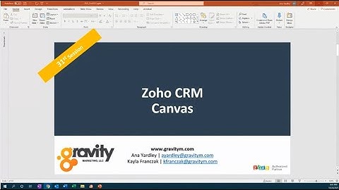 Zoho Canvas: The Industry