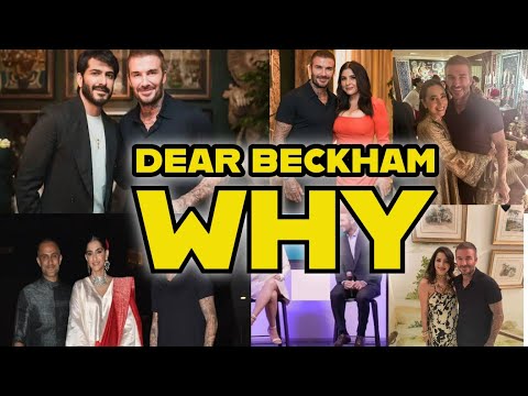 Dear David Beckham, on behalf of every Indian fan of yours, I have a question - WHYYYYY?