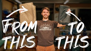 How to re wax canvas | How to wax canvas at home