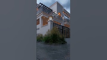 #shorts #Rainy day in d5 render 2.10 | exterior house Animation #3dmax#D5