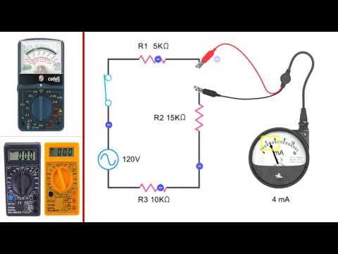 فيديو: كيف تقيس الجهد والتيار في دائرة كهربائية؟