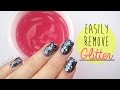 NEW & EASIER Way to Remove Glitter Nail Polish?!