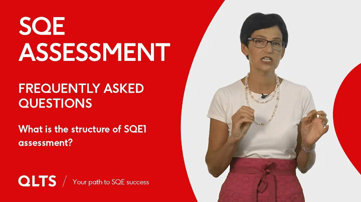 What is the structure of the SQE1 assessment?