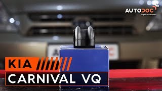 Skift Krængningsstabilisator bøsning KIA CARNIVAL / GRAND CARNIVAL III (VQ) - videovejledning