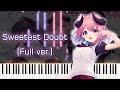 はじめるセカイの理想論 OP Sweetest Doubt 美郷あき フル ピアノアレンジ