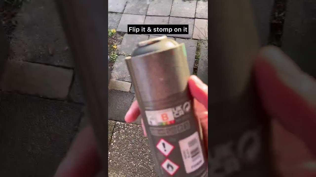 GRAFFITI Spray Paint HACK How To Get More PAINT Graffiti Spraypaint