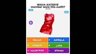 how many did you guess? 😸 guess the KATSEYE member by the silhouette! (SIS Era) #katseye #kahoot