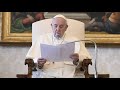 El Papa Francisco anima a mirar el Crucifijo y abrir el Evangelio