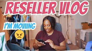 Reseller VLOG: chatty days in my life, I&#39;m moving, getting a storage unit, goodwill bins haul + more