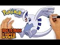 How to Draw Lugia | Pokemon