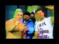Frenchie martin  studio  interview with dino bravo and the rougeau brothers