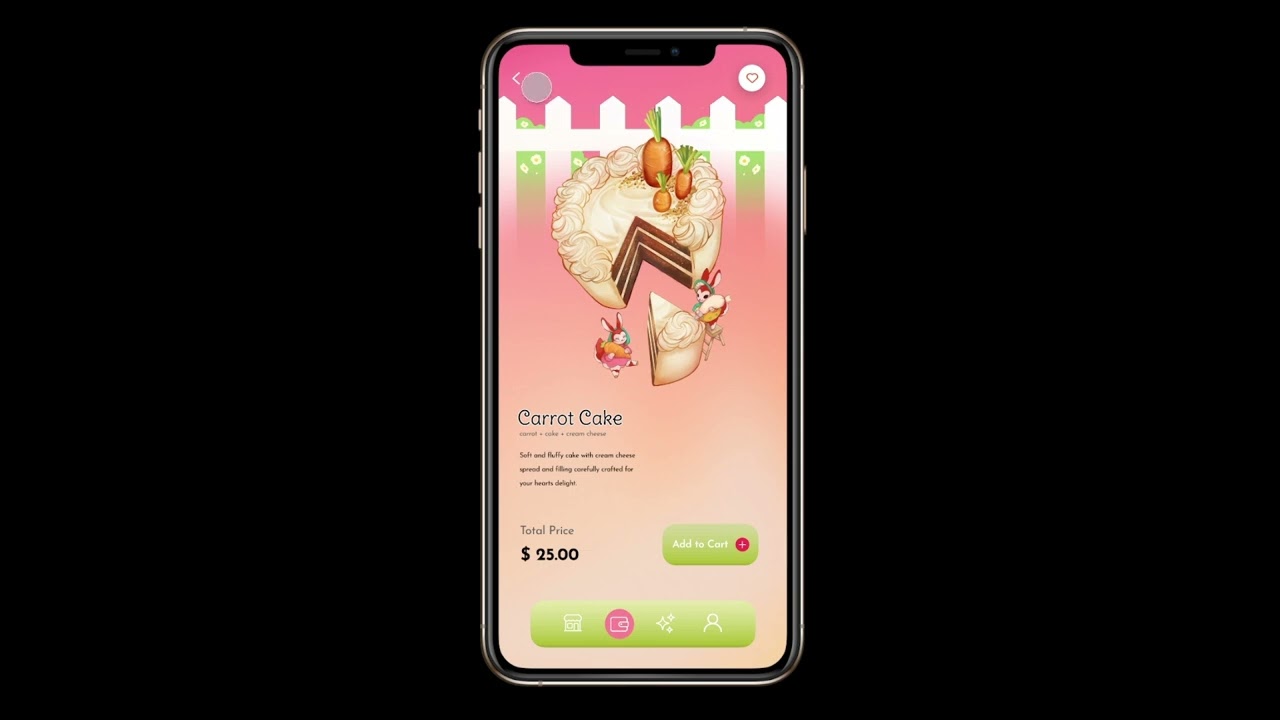 Fae Hollow Cottagecore Cooking: App Prototype test